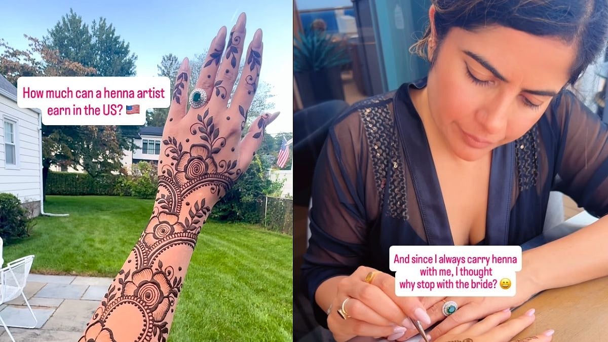 US-Based Indian Software Engineer Earns ₹10K Per Hour As Mehendi Artist