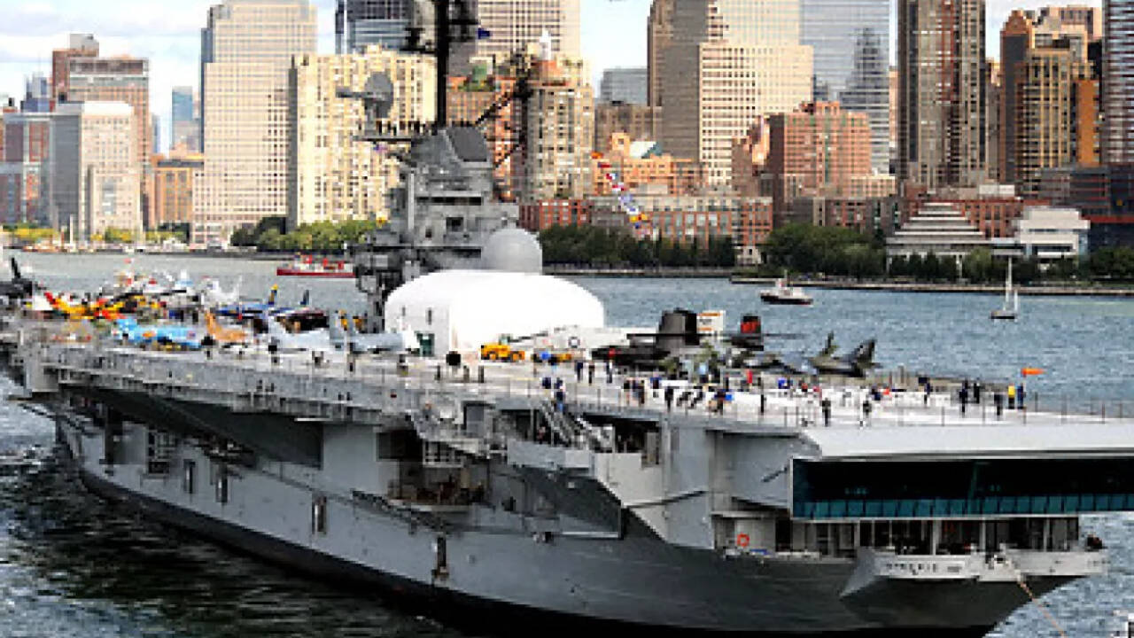 FBI Uses NYC Aircraft Carrier as Command Post Post-9/11