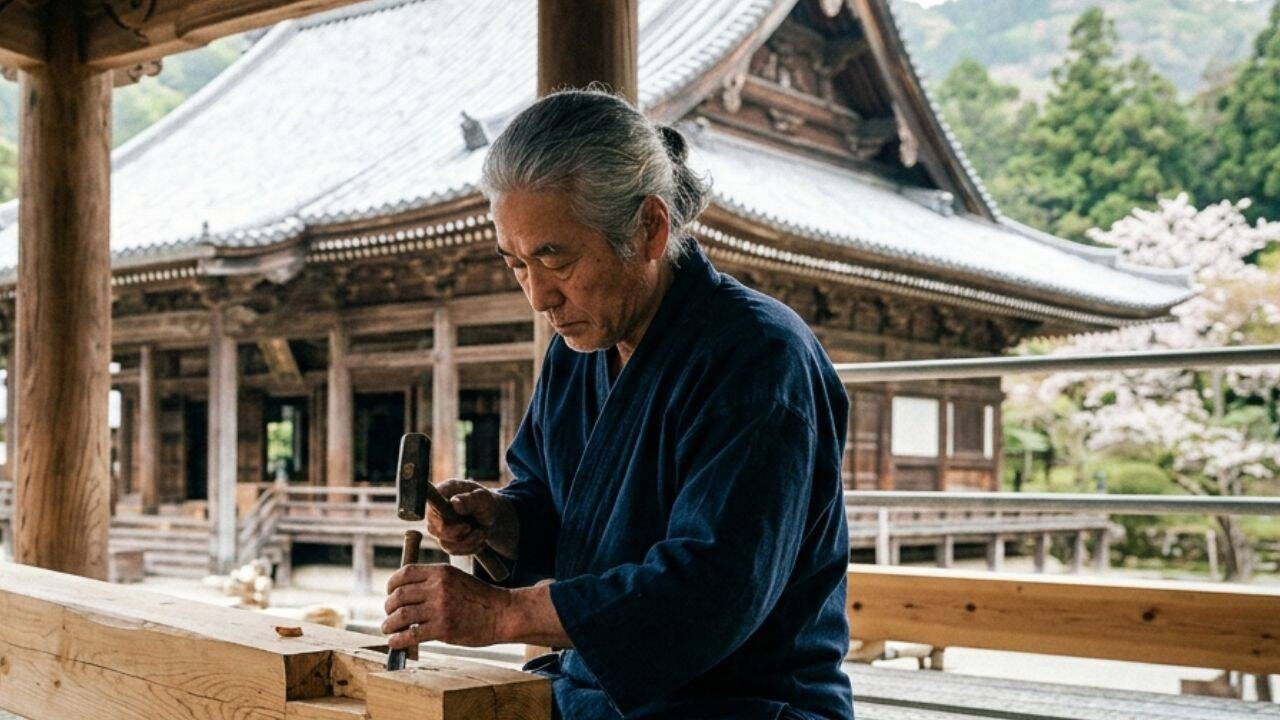 Japan Repairs Ancient Temples Without Nails
