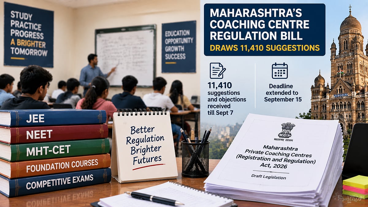 Maharashtra Receives 11,410 Suggestions On Private Coaching Law