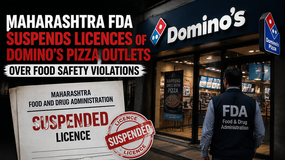 Maharashtra FDA Suspends 4 Domino's Pizza Licences