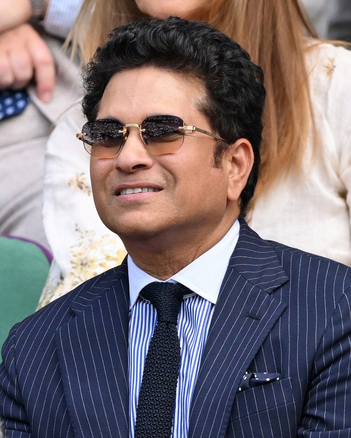 Sachin Tendulkar Watches Wimbledon Semi-Final