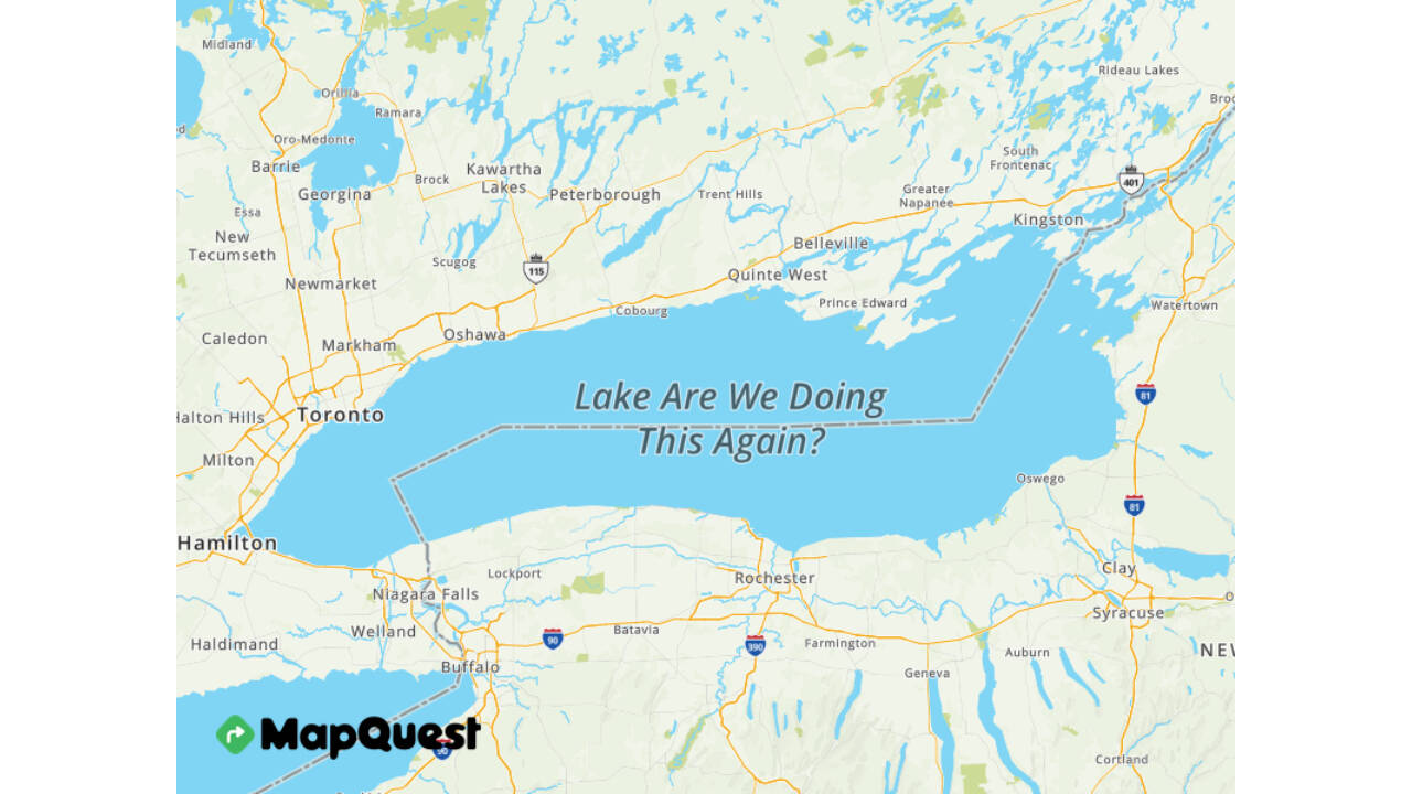 MapQuest Rejects 'Lake America' Name