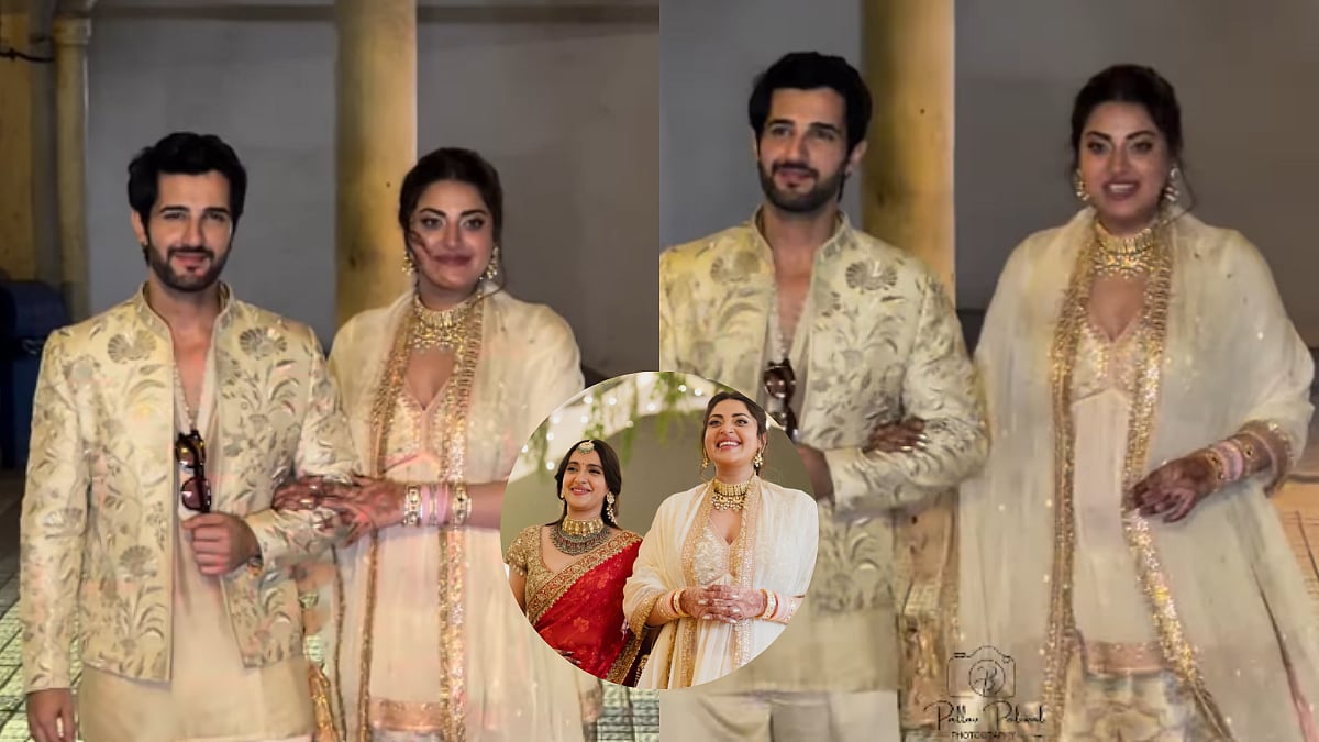 Aditya Seal, Anushka Ranjan Shine At Akansha's Wedding