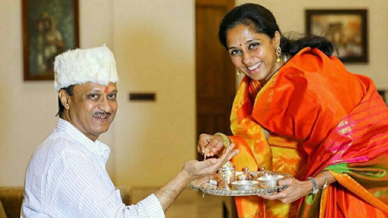 Supriya Sule Stops Discussing Ajit Pawar's Death