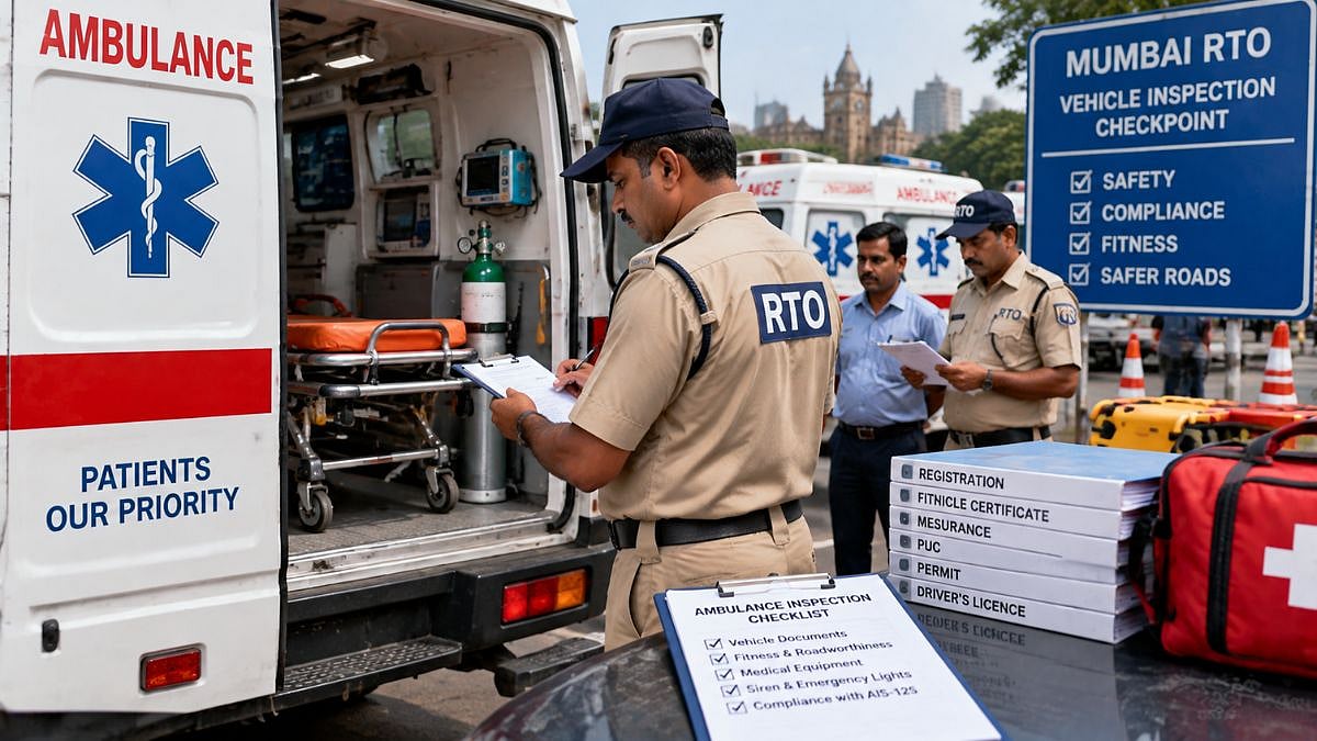 Mumbai RTO Fines ₹79,000 for Ambulance Violations