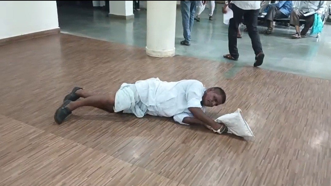 Farmer Protests Land Occupation in Neemuch