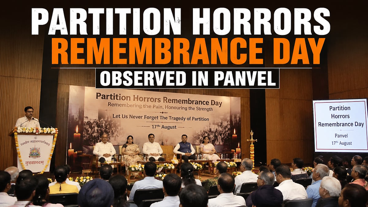 Panvel Observes Partition Horrors Remembrance Day