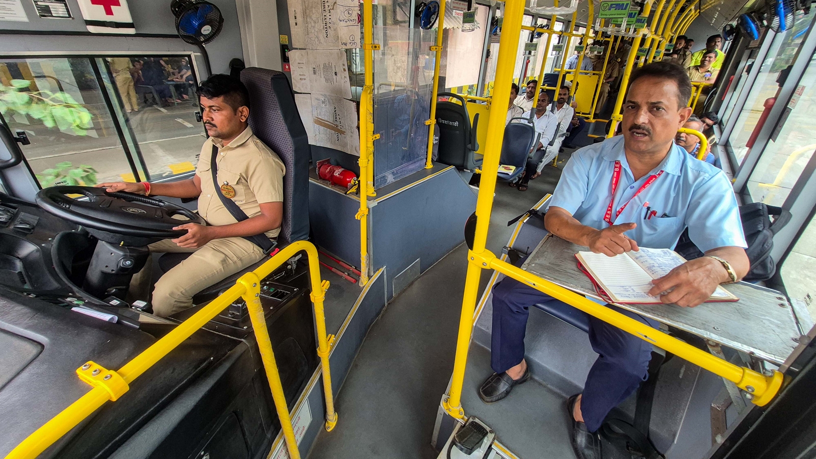 Mumbai Bus Fleet Trains New Drivers Hardest