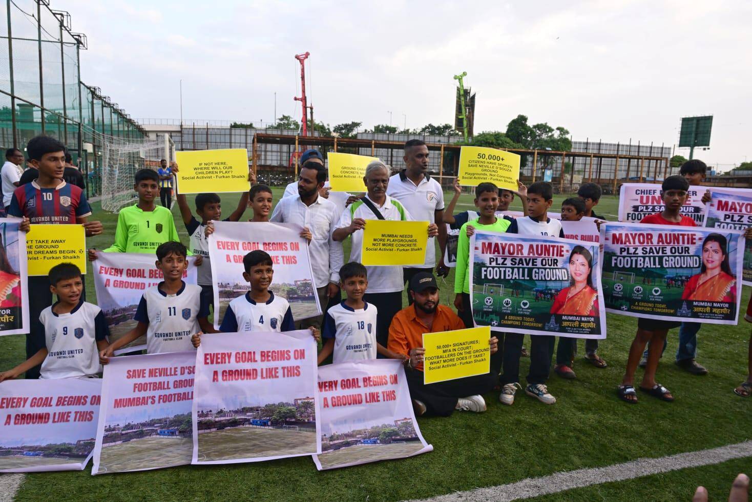 Mumbai Football Fraternity Urges Save Neville D'Souza Ground