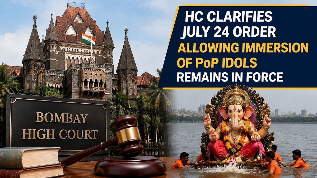 Bombay HC: PoP Idol Immersion In Natural Water Bodies Allowed