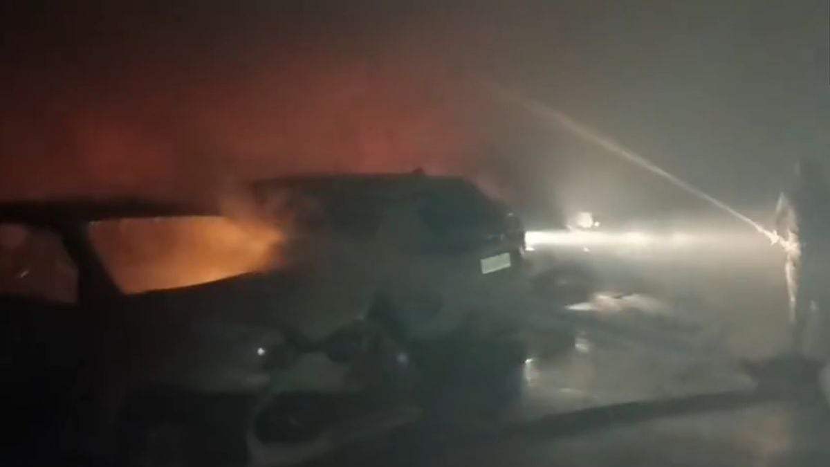 Jodhpur Service Centre Fire Engulfs 50 Vehicles
