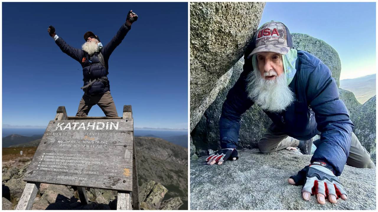 91-year-old Grey Beard completes Appalachian Trail