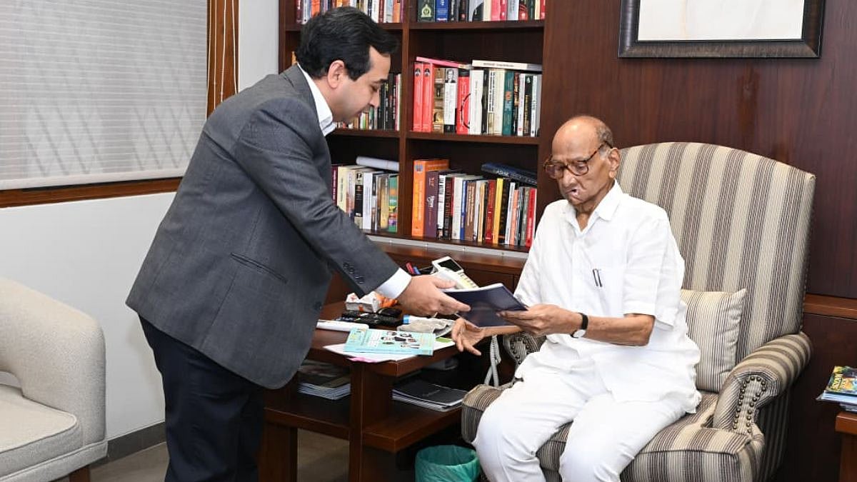 Nitesh Rane Meets Sharad Pawar to Discuss Sassoon Dock Modernisation