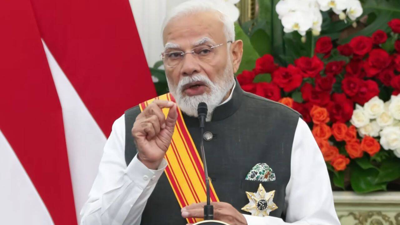 PM Modi Receives Indonesia's Highest Honour