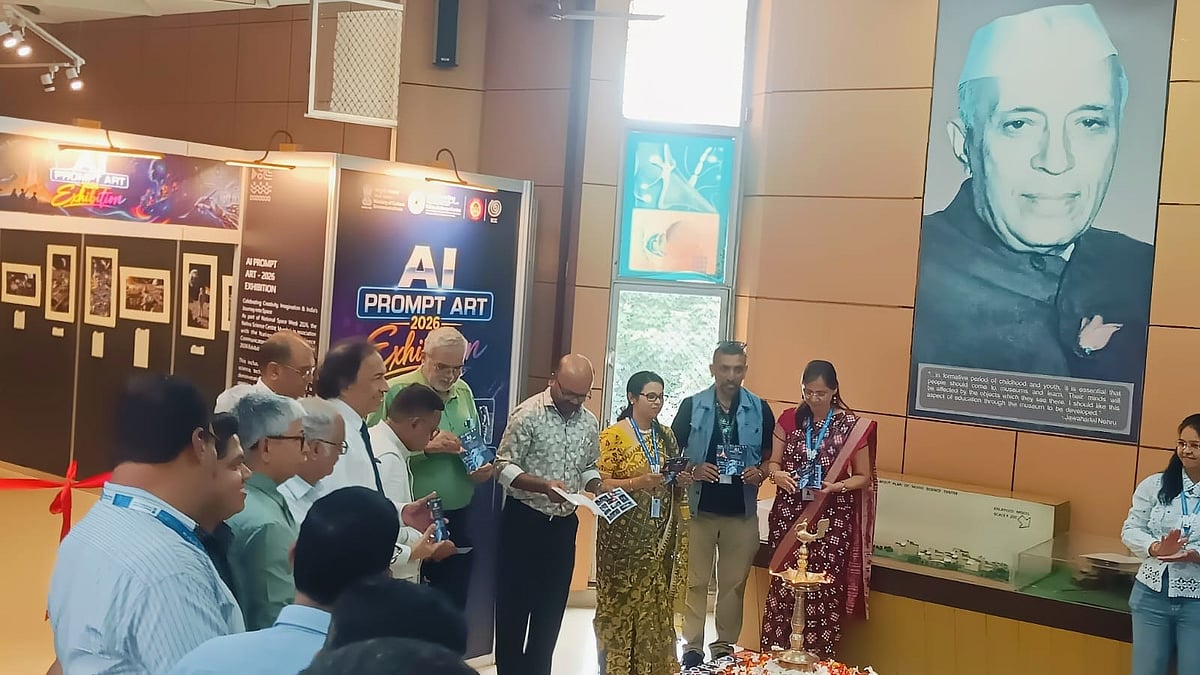 Nehru Science Centre Hosts AI Prompt Art 2026 Exhibition