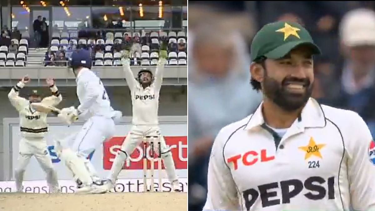 Pakistan Captain Misses Run Out Chance Against England
