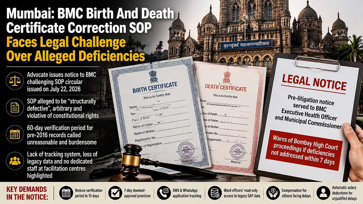 BMC Birth Certificate SOP Faces Legal Challenge