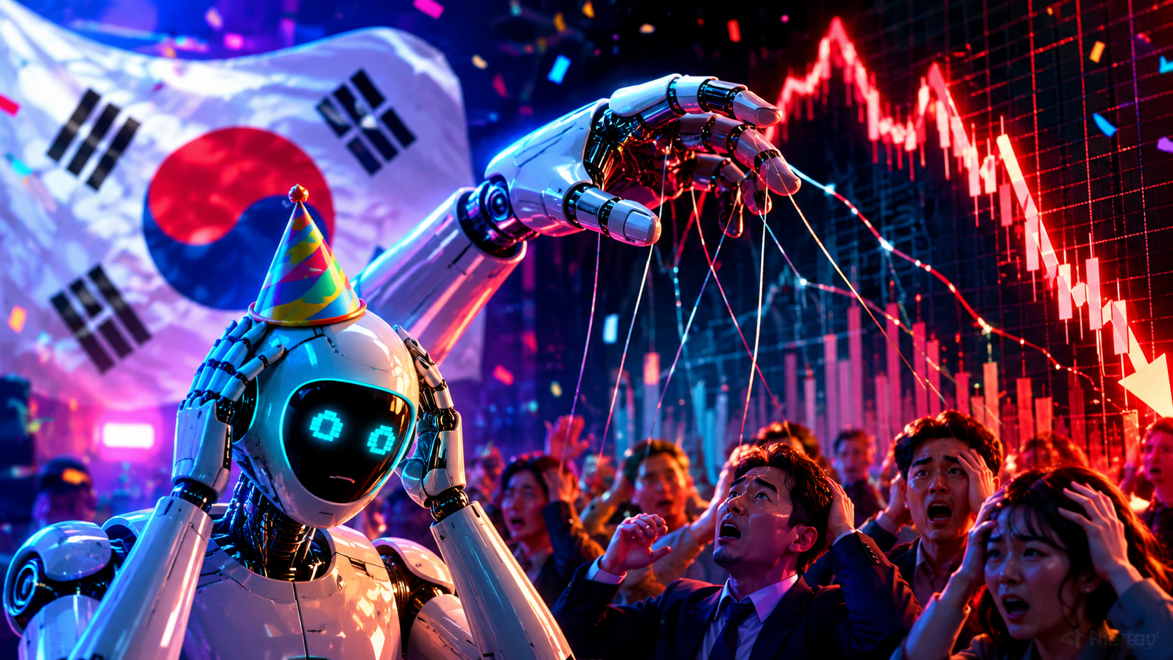 Kospi Plunges 7% as AI Rally Ends