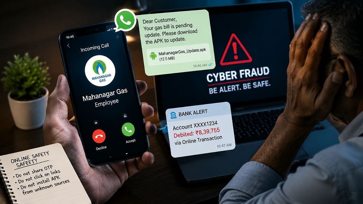 Kharghar Resident Loses ₹8.39 Lakh in Cyber Fraud