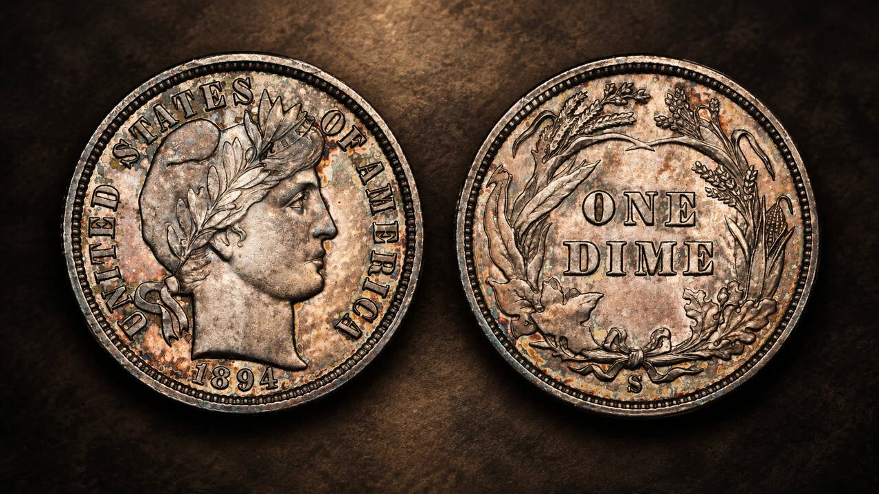 Rare 1894 Dime Sells for $1.25 Million