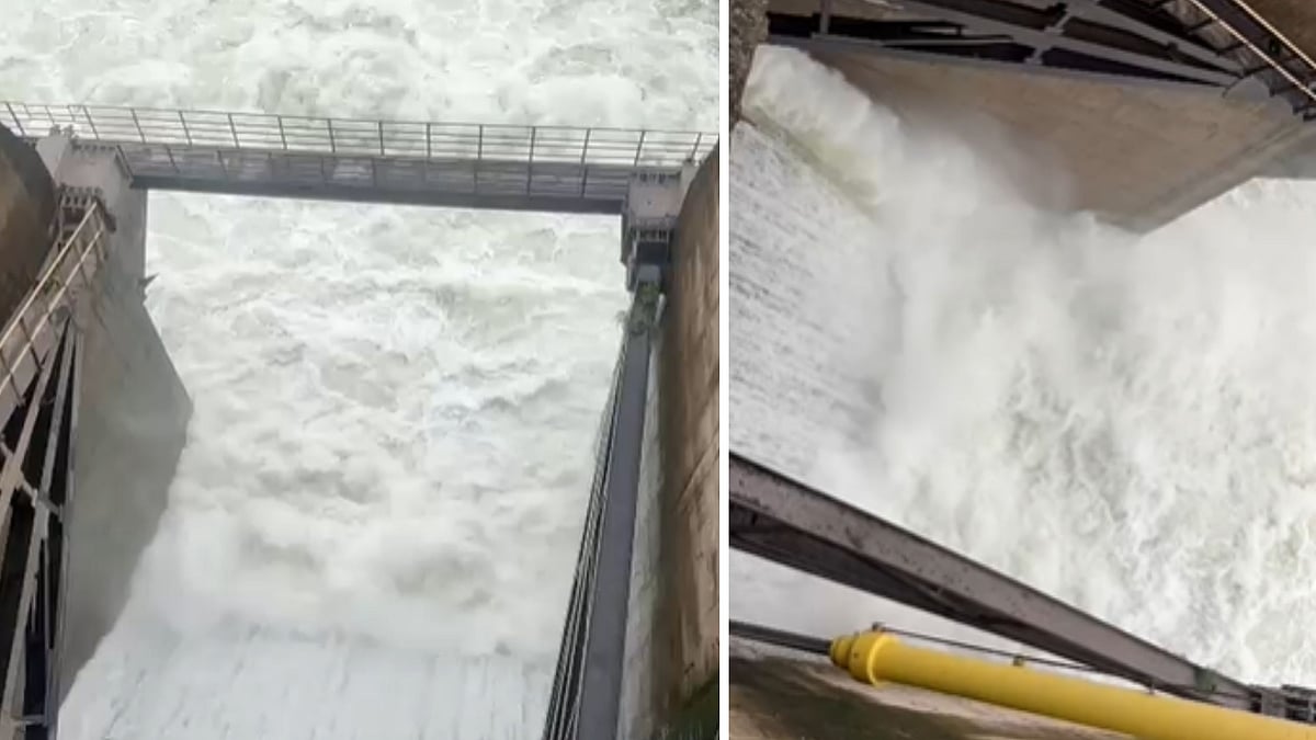 Bansujara Dam Opens 8 Gates Amid Heavy Rains