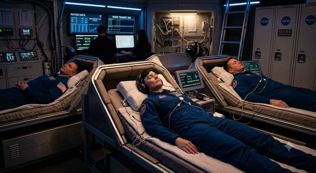Nasa Explores Human Hibernation for Mars Mission