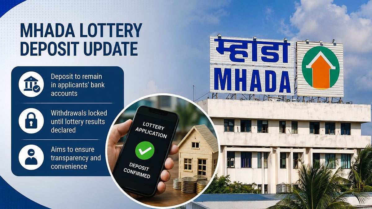 MHADA Lottery Deposits To Stay In Applicants' Accounts