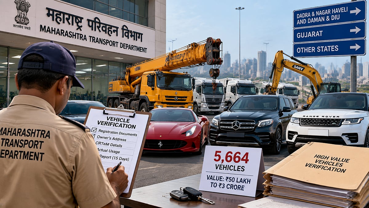 Maharashtra Probes 5,664 High-Value Vehicles Over Tax Loss