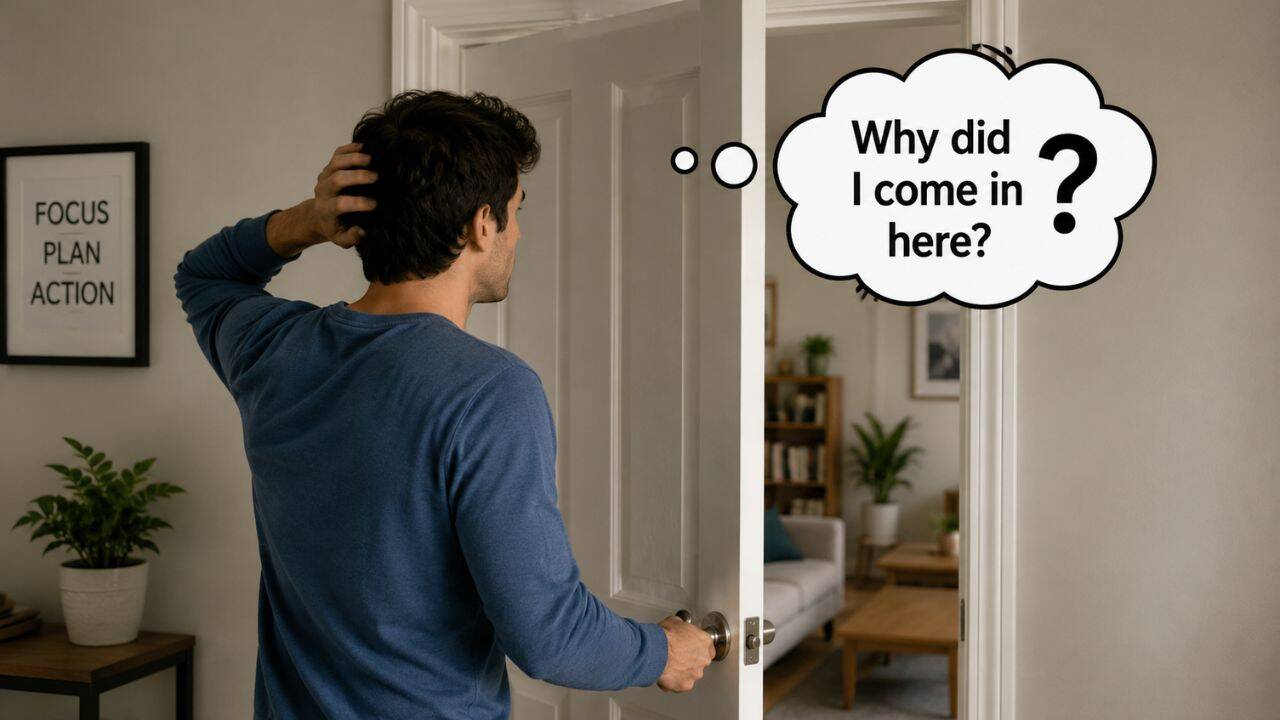 Doorway Effect Causes Temporary Memory Lapses