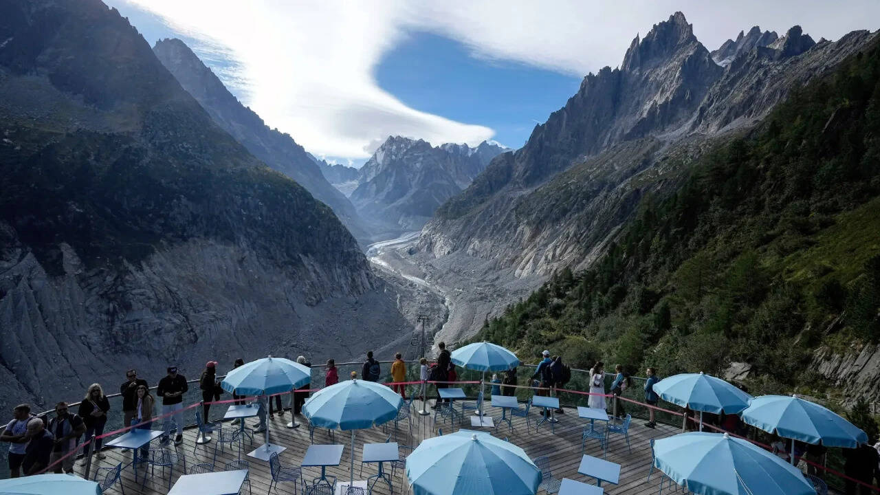Alps Glaciers Shrink Rapidly Due to Climate Change