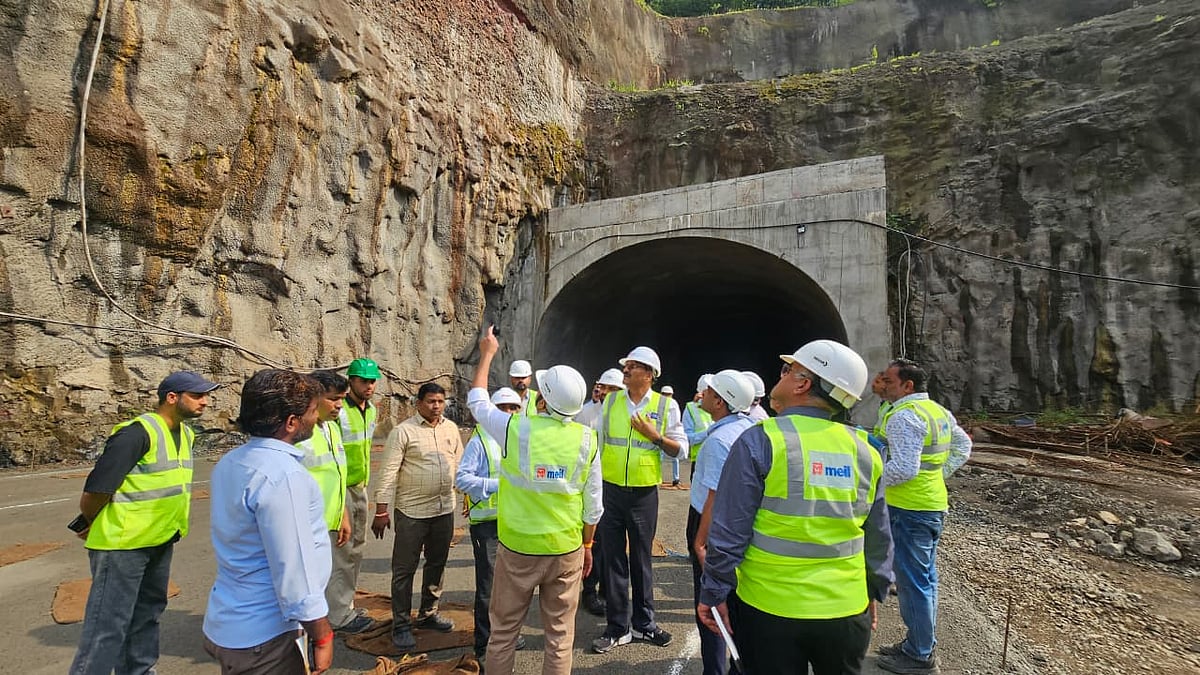 NHAI Member Inspects Indore Highway Project