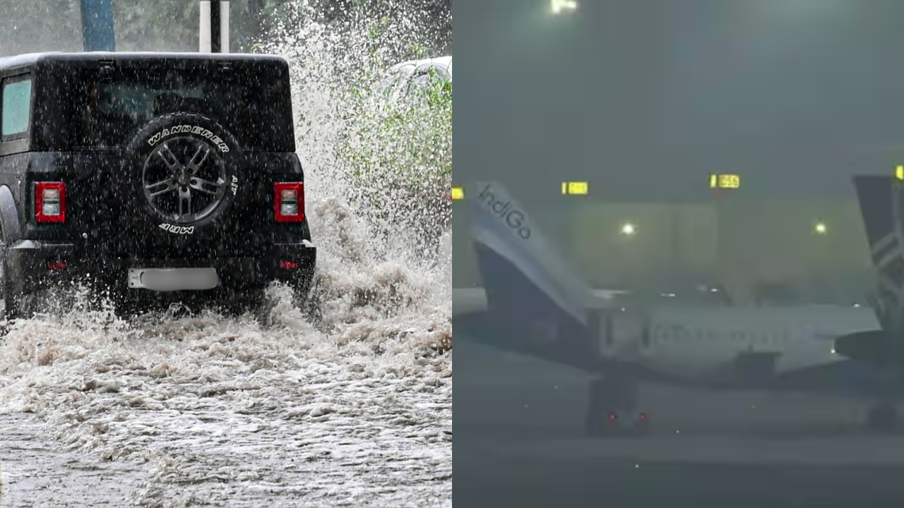 Delhi Airport Diverts 15 Flights Amidst Heavy Rain