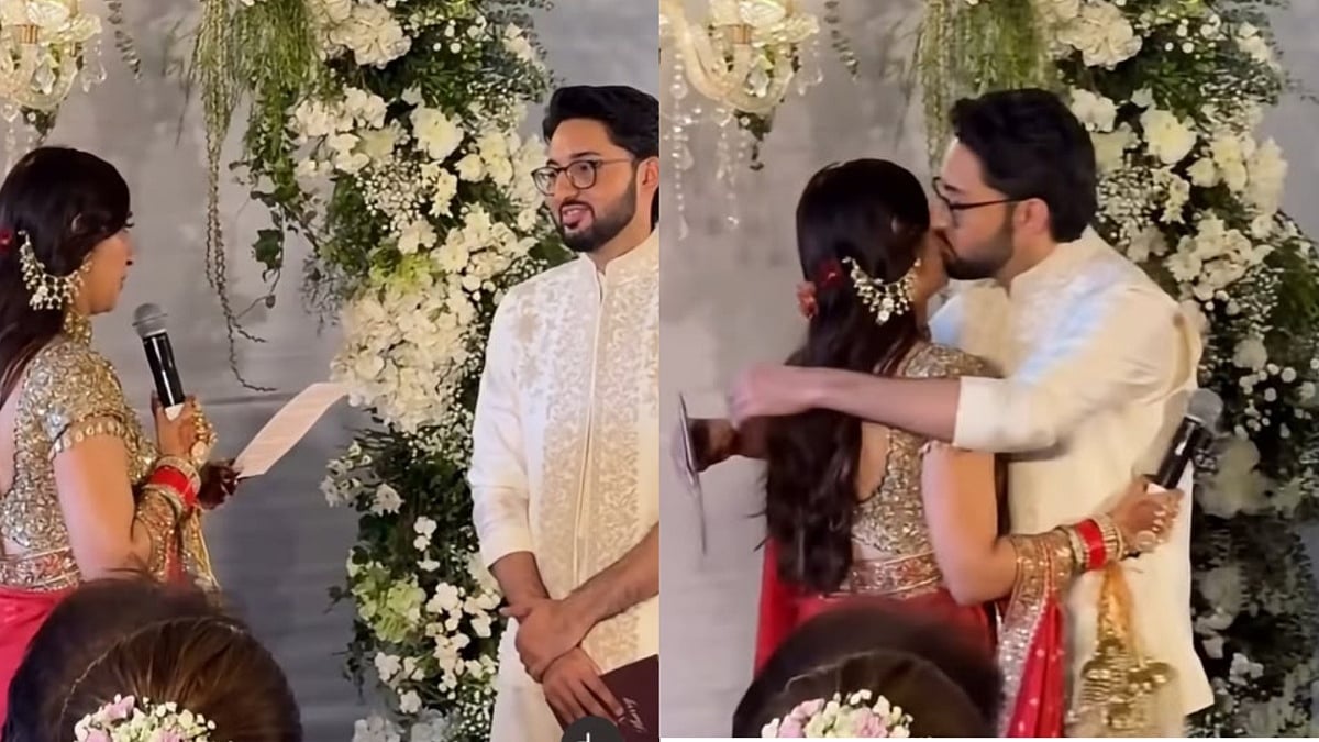 Akansha Ranjan, Sharan Sharma Tie Knot