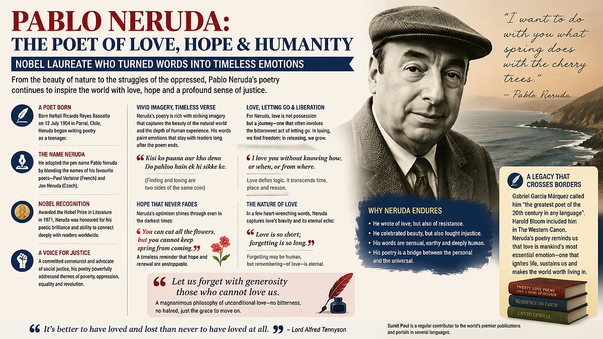 Pablo Neruda's Timeless Lessons On Love