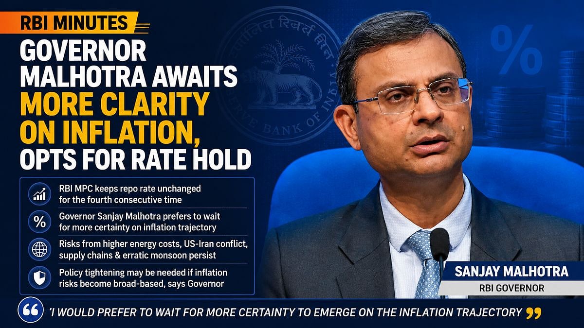 RBI Governor Backs Rate Hold Amid Inflation Uncertainty