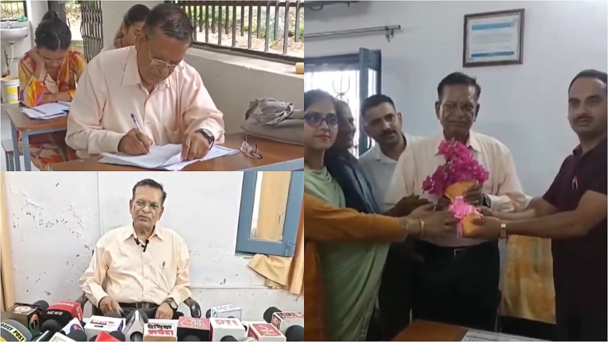 75-Year-Old Man Appears For Sanskrit Exam