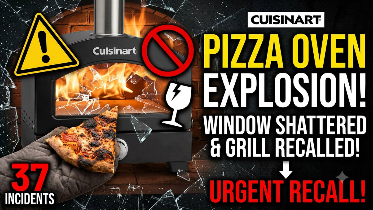 Cuisinart Recalls Grill Due to Shattering Glass