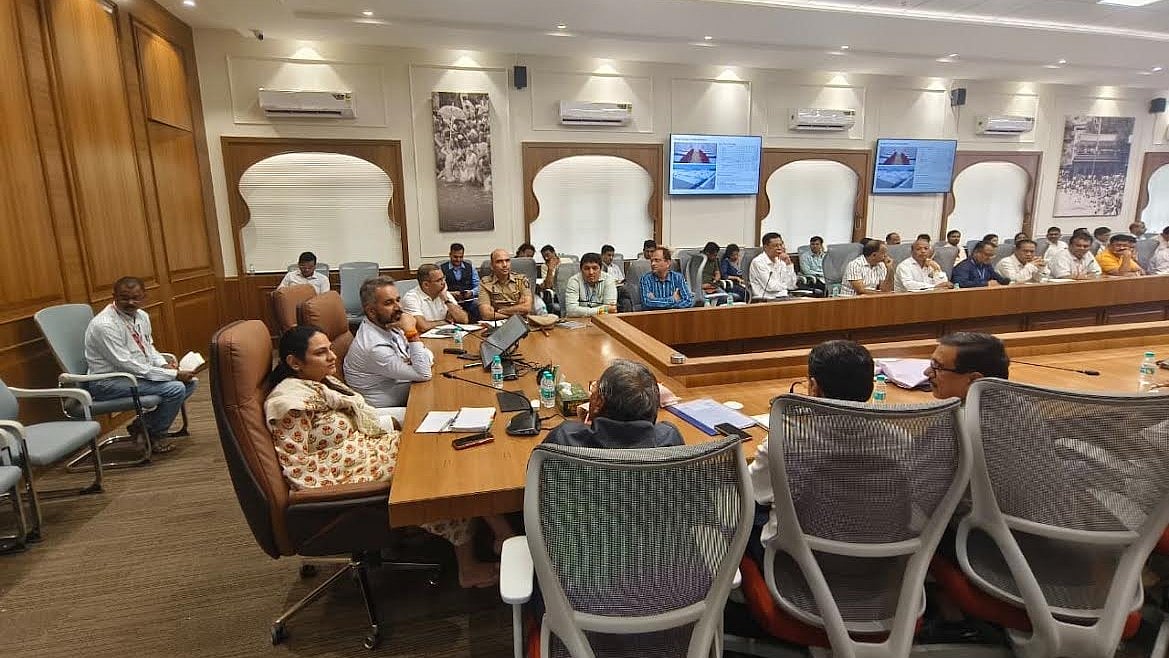 NTKMA Reviews Sadhugram Plans For MahaSimhastha Kumbh 2027