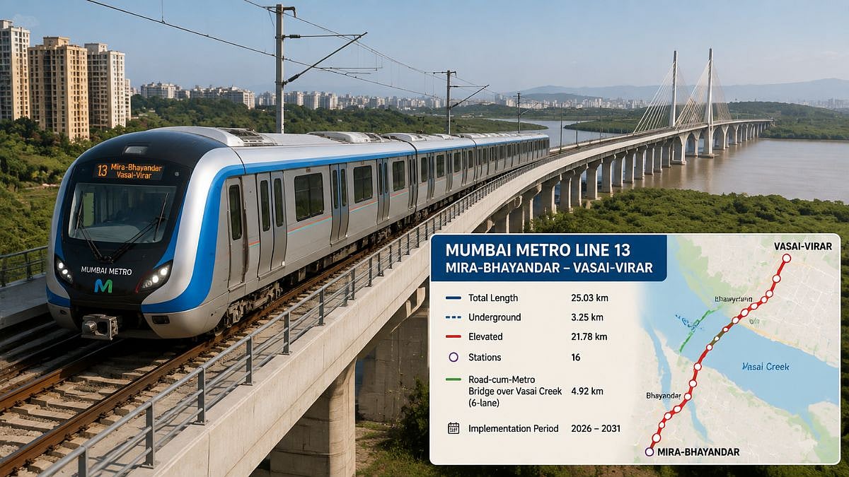 Maharashtra Approves ₹17,725-Crore Metro Line 13