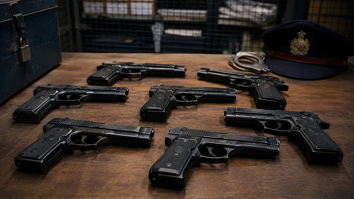 Pune Police Recovers 7 Stolen Pistols