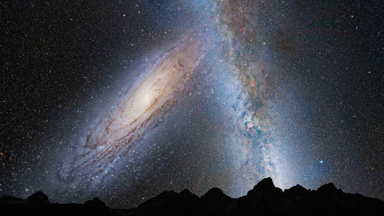 Milky Way Flipped 90° in Gaia Sausage Collision
