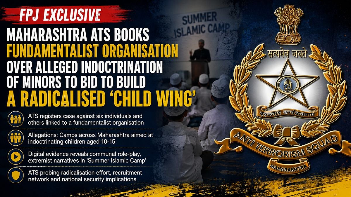 Maharashtra ATS Books 6 For Alleged Indoctrination Of Minors