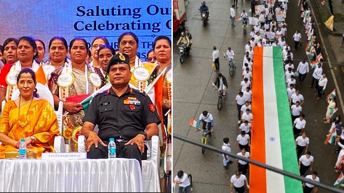 80 Martyrs' Families Honored in Mumbai on Independence Day