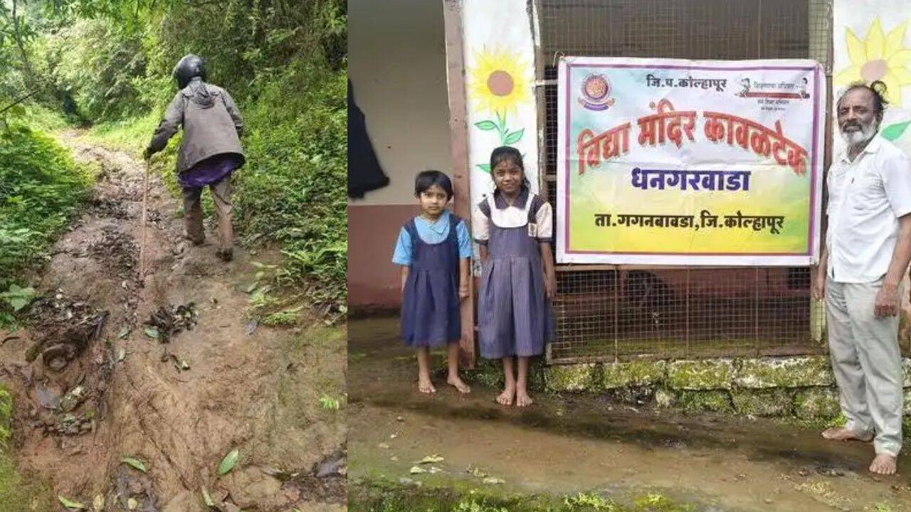 Teacher Treks 5km Daily for 2 Students