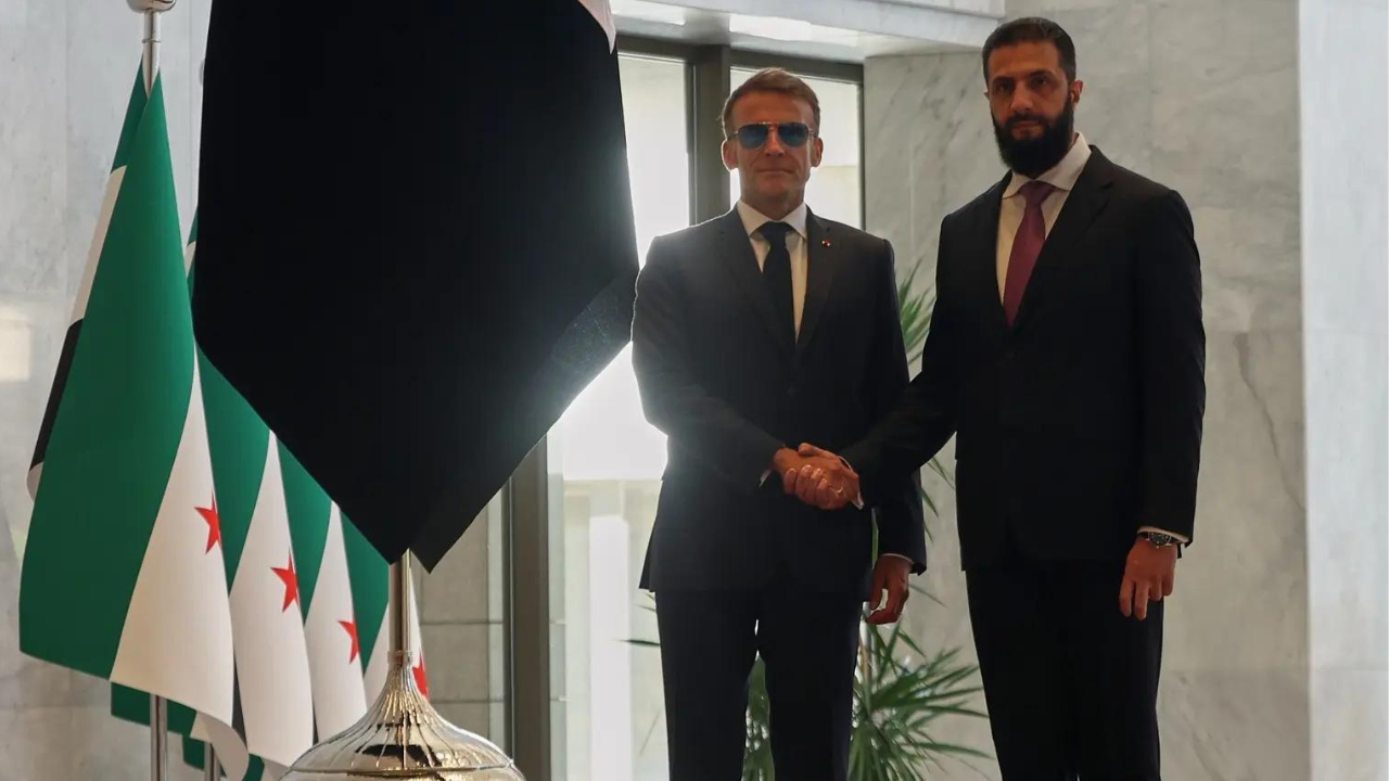 Macron Unharmed in Damascus Explosions
