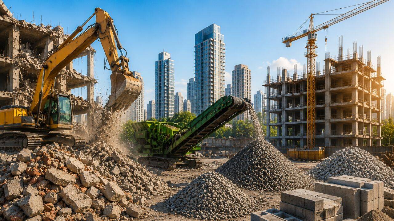 Mumbai Redevelopment Yields Valuable Materials