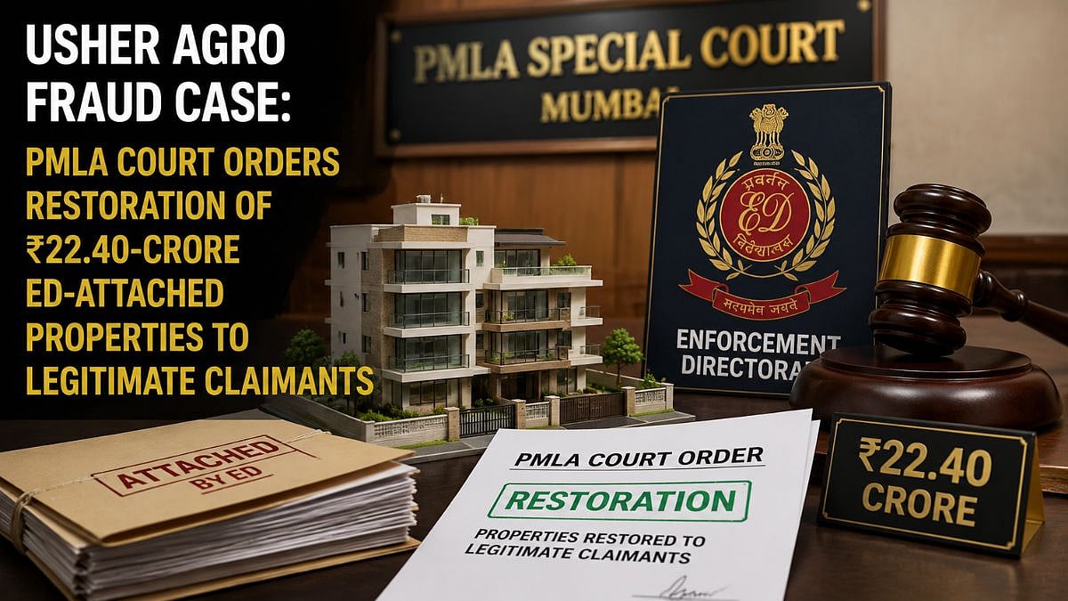 Mumbai Court Restores ₹22.40-Crore Properties in Usher Agro Fraud Case