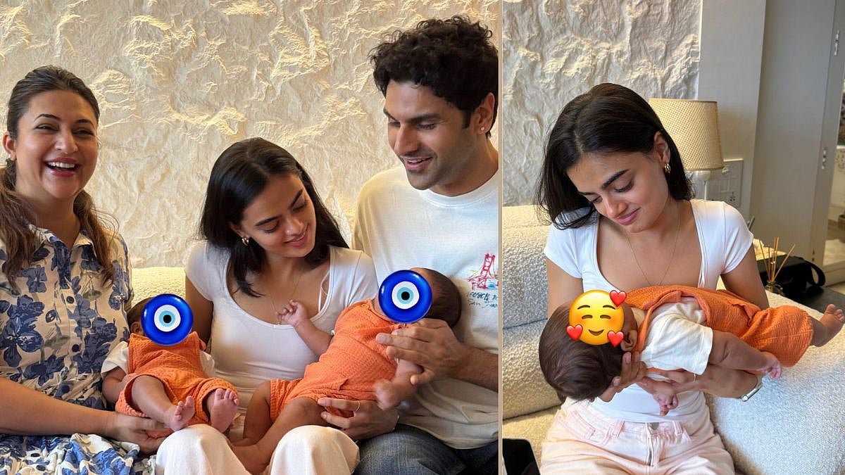 Divyanka Tripathi Meets On-Screen Daughter Ruhaanika
