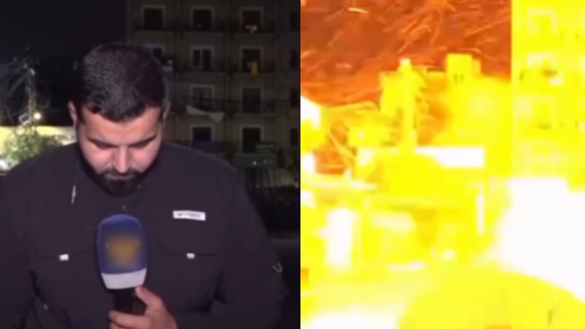 Lebanese TV Crew Hit By Blast Near Nabatieh